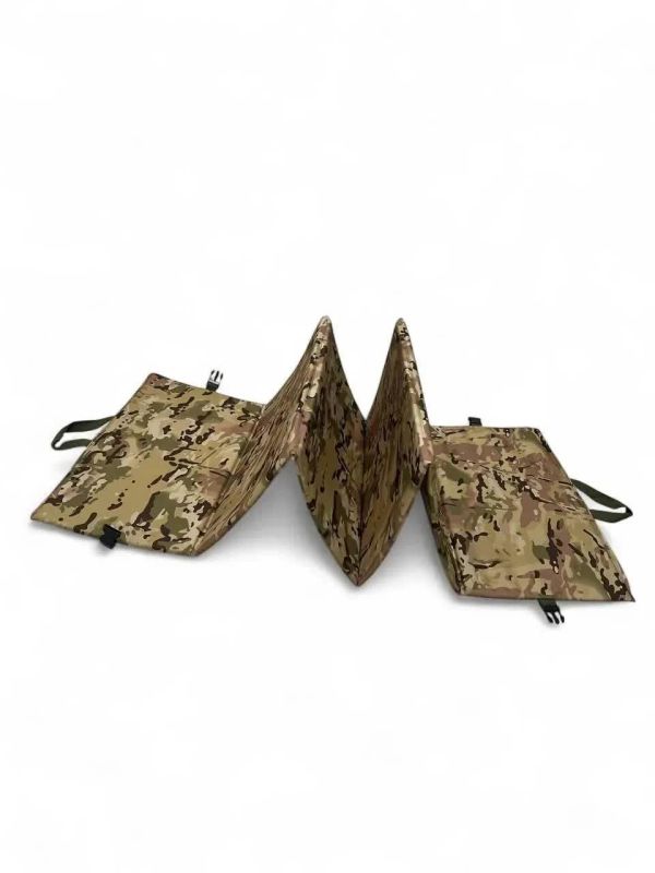 Vojenská karimatka na spanie so 6 dielmi 175×57×1 cm kreslená