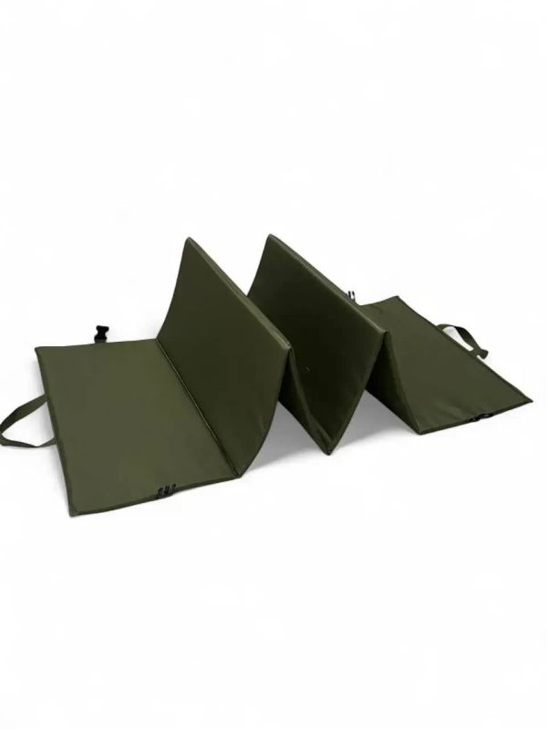 Vojenská taktická podložka so 6 sekciami 175x57x1 cm olivová